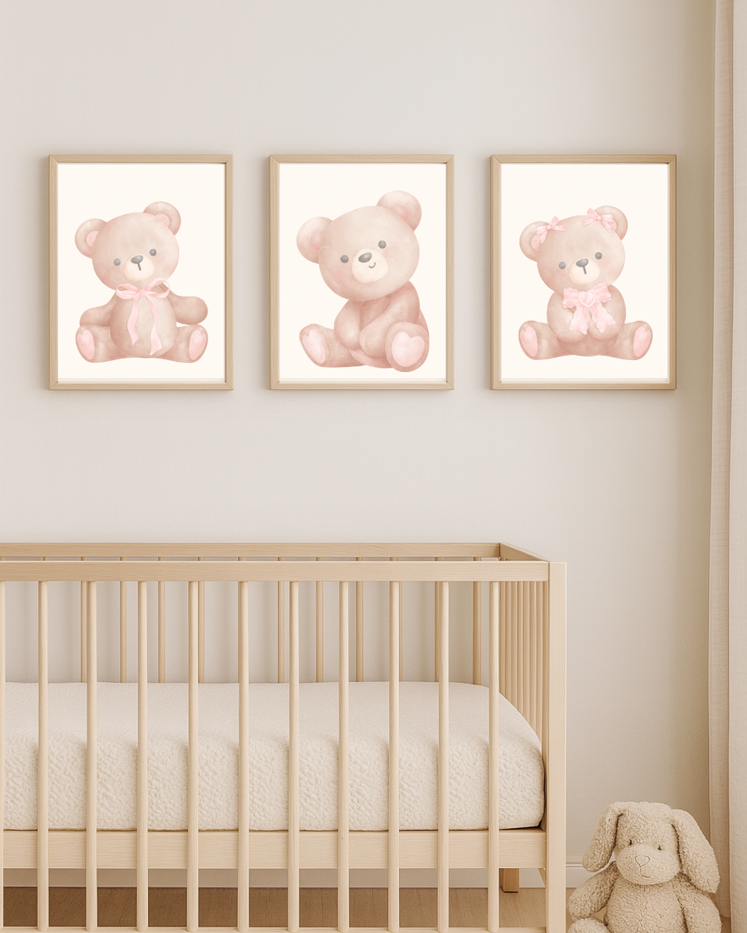Three Bears - Nursery Print Set of 3